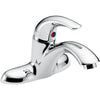 Delta Commercial 4" Centerset Single Handle Bathroom Faucet in Chrome 608676