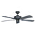 Concord Fans 44" Wet Location Small Outdoor Graphite Energy Saver Ceiling Fan