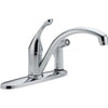 Delta Collins Water Efficient 1 Handle Chrome Kitchen Faucet with Sprayer 465283