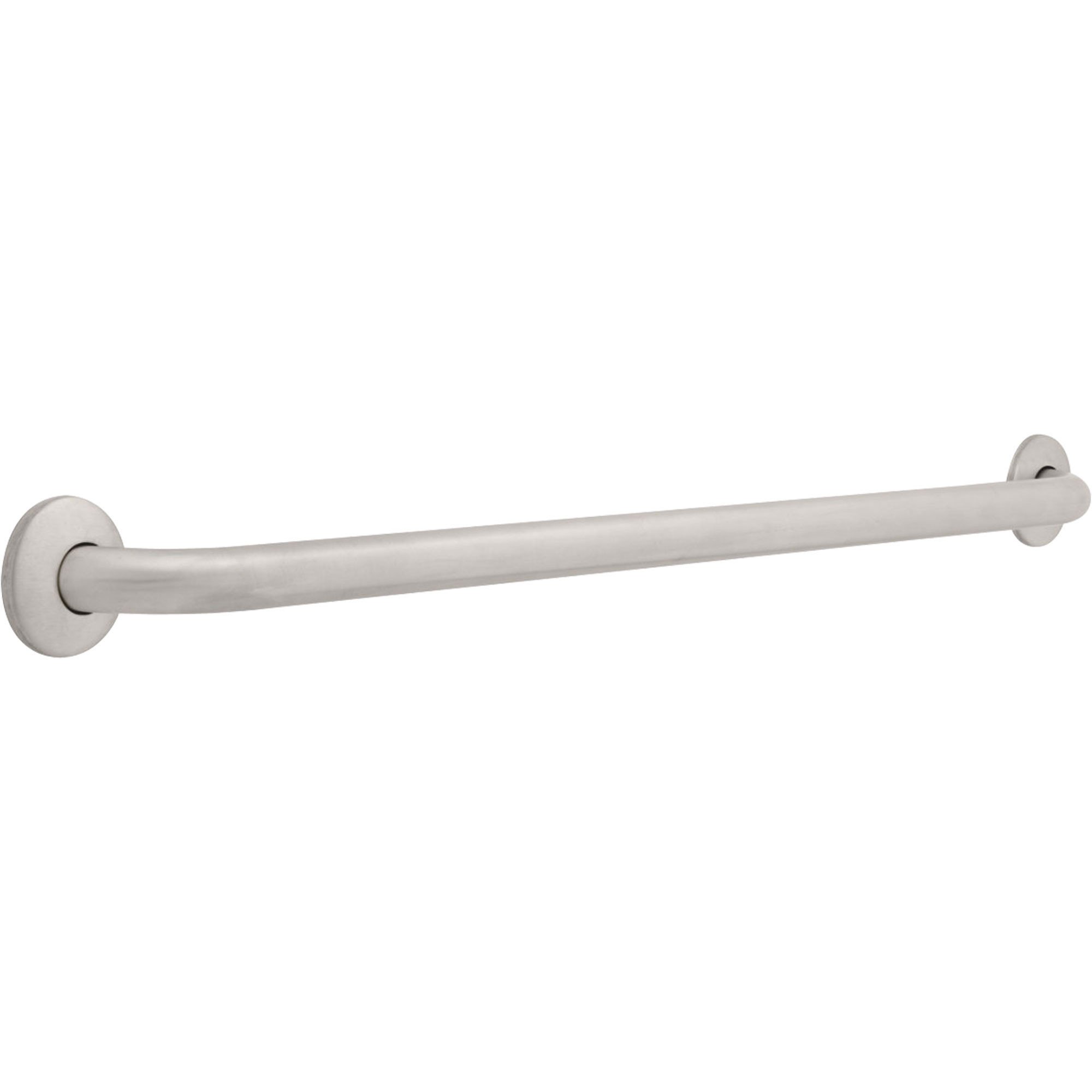 Delta 1-1/4 in. x 36". Concealed Mount Decorative Grab Bar in Stainless 567688