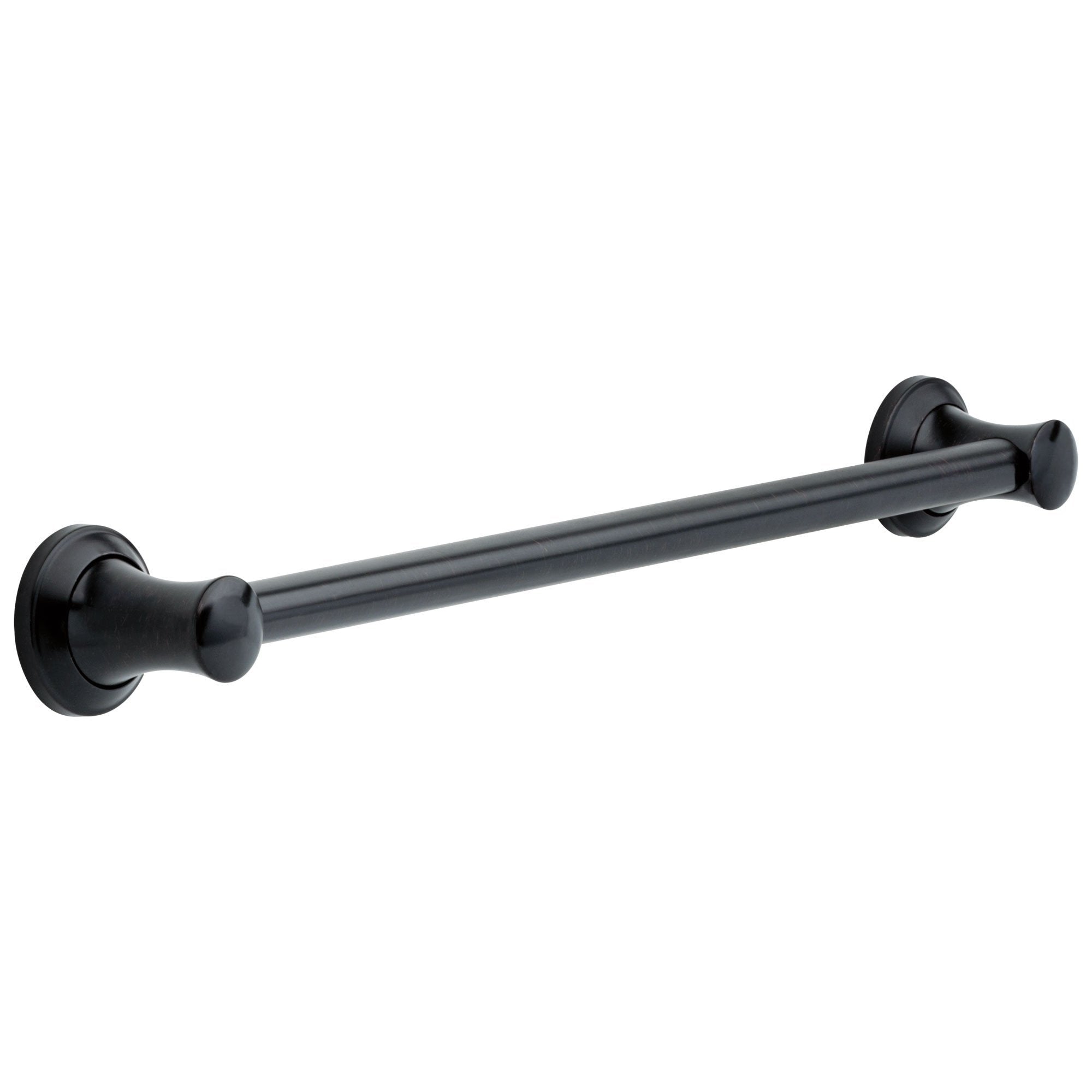 Delta Bath Safety Collection Venetian Bronze Finish Transitional Style Decorative ADA Approved 24" Grab Bar for Bathroom or Shower D41724RB