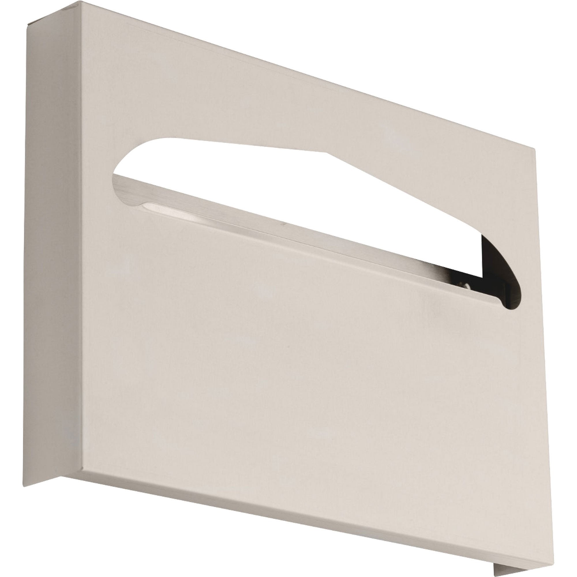 Delta Toilet Seat Cover Cabinet in Satin Stainless Steel Finish 572970