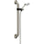 Delta 2-Spray Hand Shower Faucet with Stainless Steel Finish 24" Grab Bar 561106