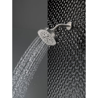 Delta Stainless Steel Finish 5-Setting H2Okinetic Shower Head D52663SS