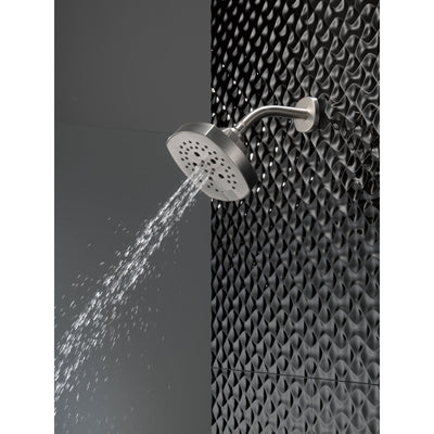 Delta Stainless Steel Finish 5-Setting H2Okinetic Shower Head D52663SS