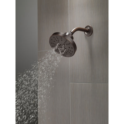 Delta Venetian Bronze Finish H2Okinetic 5-Setting Contemporary Raincan Shower Head D52668RB