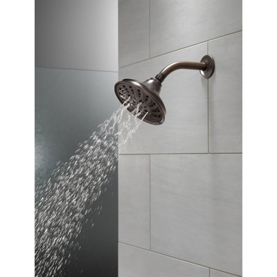 Delta Venetian Bronze Finish H2Okinetic 5-Setting Traditional Raincan Shower Head D52669RB