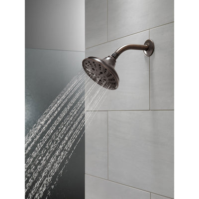 Delta Venetian Bronze Finish H2Okinetic 5-Setting Traditional Raincan Shower Head D52669RB