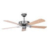 Concord Fans 52" California Home Energy Saver Style Stainless Steel Ceiling Fan