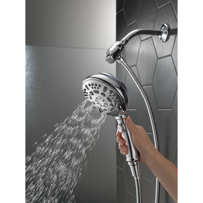 Delta Chrome Finish SureDock 7-Setting Shower Arm Mount Hand Sprayer D54710PK
