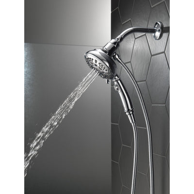 Delta Chrome Finish SureDock 7-Setting Shower Arm Mount Hand Sprayer D54710PK