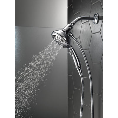 Delta Chrome Finish SureDock 7-Setting Shower Arm Mount Hand Sprayer D54710PK
