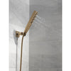 Delta Champagne Bronze Finish H2Okinetic 4-Setting Wall Mount Hand Shower with Hose D55140CZ