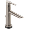 Delta Compel Collection Stainless Steel Finish Modern Single Handle Electronic Bathroom Lavy Sink Faucet with Touch2Oxt Technology 731015