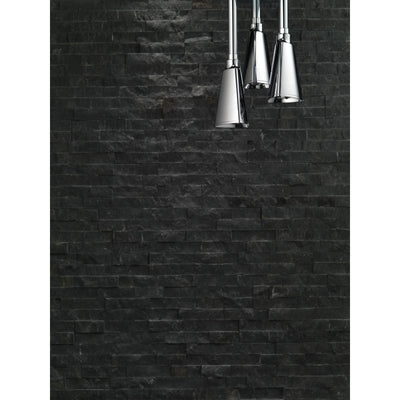 Delta Chrome Finish 2.5 GPM Zura H2OKinetic Pendant Triple Ceiling Mount Raincan Shower Head D5714025