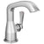 Delta Stryke Chrome Finish Single Hole Bathroom Sink Faucet Includes Lever Handle and Matching Drain D3599V