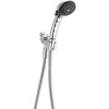 Delta 2-Spray Shower Arm Mount Handheld Shower in Chrome 561226