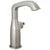 Delta Stryke Stainless Steel Finish Mid-Height Bathroom Faucet Less Handle D676SSLHPDST