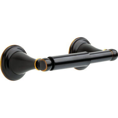 Delta Windemere Oil Rubbed Bronze BASICS Bathroom Accessory Set Includes: 24" Towel Bar, Toilet Paper Holder, and Robe Hook D10069AP