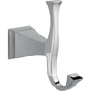 Delta Dryden Chrome BASICS Bathroom Accessory Set Includes: 24" Towel Bar, Toilet Paper Holder, and Robe Hook D10031AP