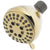 Delta Universal Showering Components Collection Polished Brass Finish 5-Setting Shower Head D75555PB