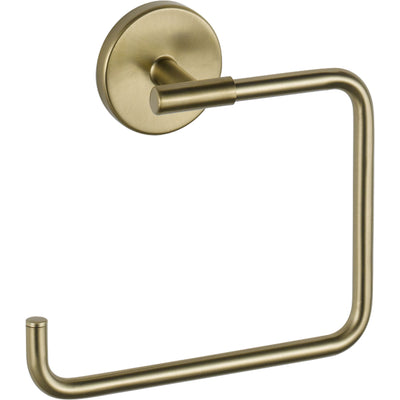 Delta Trinsic Champagne Bronze DELUXE Accessory Set Includes: 24" Towel Bar, Paper Holder, Towel Ring, Tank Lever, & 24" Double Towel Bar D10009AP