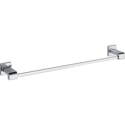 Delta Modern Chrome Arzo Collection Bathroom Sink Faucet, 24" Single Towel Bar, and Shower Only Faucet INCLUDES Rough-in Valve Package D016CR