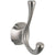 Delta Addison Collection Stainless Steel Finish Double Robe Hook 493159