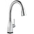 Delta Mateo Collection Chrome Finish Single Handle Pull-Down Electronic Kitchen Sink Faucet with Touch2O Technology 732798