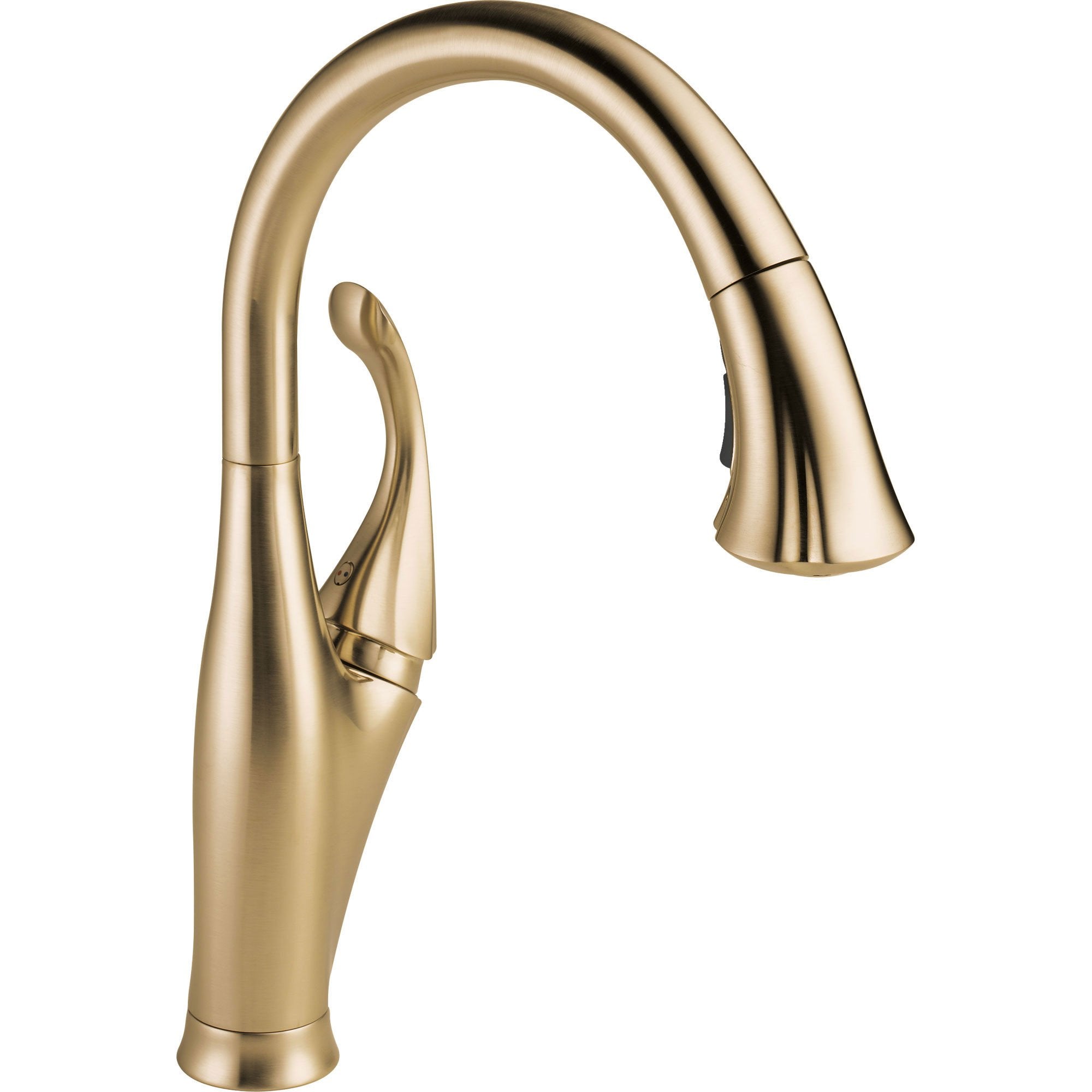 Delta Addison Champagne Bronze Pull-Down Sprayer Kitchen Sink Faucet 610455