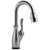 Delta Leland Collection Arctic Stainless Steel Finish One Handle Electronic Pull-Down Bar / Prep Sink Faucet with Touch2O Technology D9678TARDST