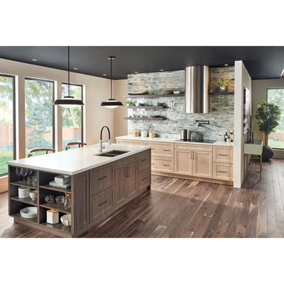 Delta Pivotal Arctic Stainless Steel Finish Single Handle Exposed Hose Kitchen Faucet D9693ARDST