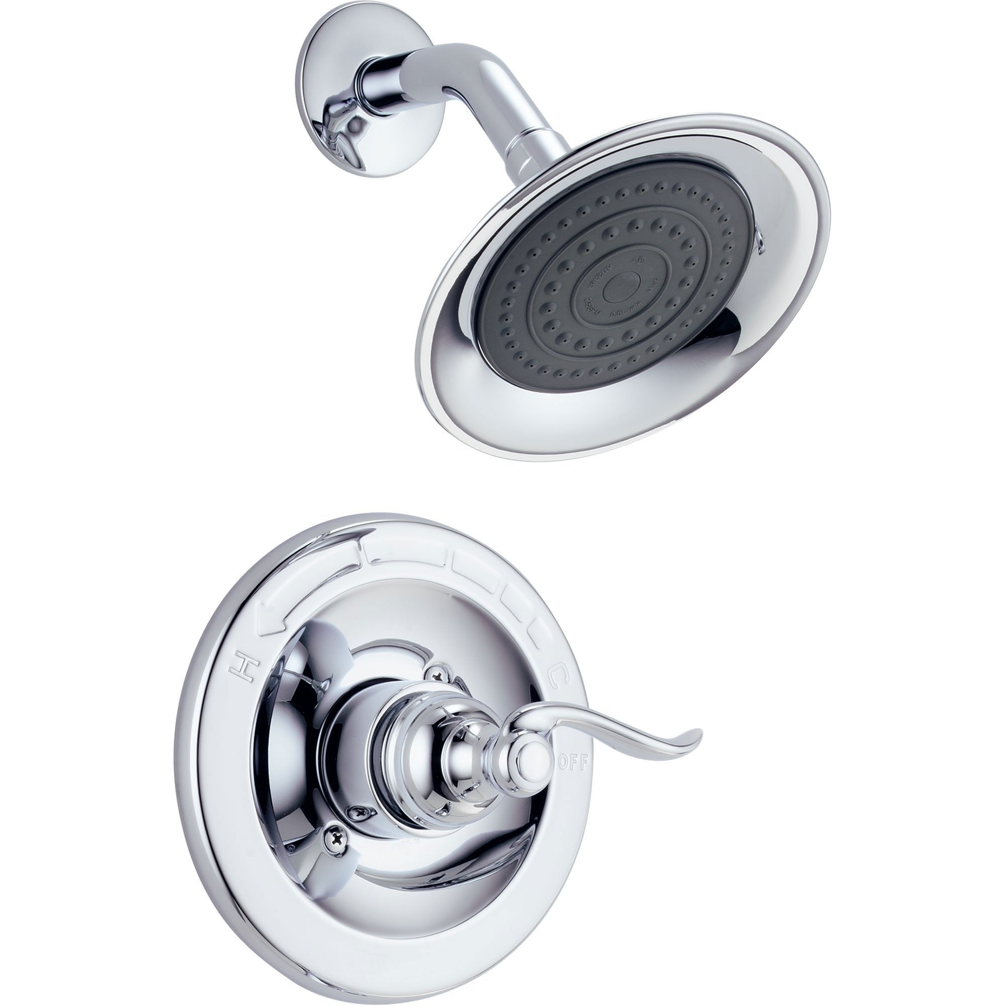 Delta Windemere Single Handle Chrome Shower Only Faucet Includes Valve D552V