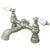 Kingston Brass Satin Nickel Deck Mount Clawfoot Tub Faucet CC1132T8