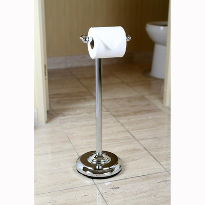 Kingston Brass Chrome pedestal freestanding Toilet Paper Holder CC2001