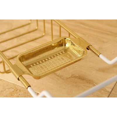 Kingston Brass Polished Brass Clawfoot Tub Bath Tub Shelf Soap Caddy CC2152
