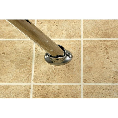 Kingston Brass Chrome Vintage Adjustable Hotel Curved Shower Rod CC3171