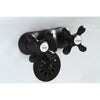 Kingston Brass Oil Rubbed Bronze Wall Mount Clawfoot Tub Faucet CC47T5