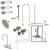 Kingston Chrome Clawfoot Tub Faucet Package w High Rise Goose Neck CCK4181PL