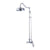 Kingston Brass Chrome Clawfoot Tub Faucet Shower Combination CCK6171