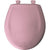 Bemis Slow Close STA-TITE Round Closed Front Toilet Seat in Pink Champagne 480883