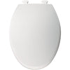 Bemis Lift-Off Elongated Closed Front Toilet Seat in White 566815