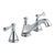 Delta Cassidy Chrome Finish Widespread Lavatory Low Arc Spout Bathroom Sink Faucet INCLUDES Two Lever Handles and Matching Metal Pop-Up Drain D1317V