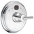 Delta Chrome Finish Trinsic Collection 14 Series Digital Display Temp2O Shower Valve Control COMPLETE with Single Lever Handle and Valve without Stops D1643V