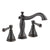 Delta Cassidy Collection Venetian Bronze Traditional Widespread Lavatory Bathroom Sink Faucet INCLUDES Two Lever Handles and Metal Pop-Up Drain D1775V