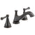 Delta Cassidy Collection Venetian Bronze Traditional Low Spout Widespread Bathroom Sink Faucet INCLUDES Two Lever Handles and Drain D1790V
