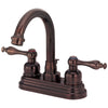 Danze Sheridan Oil Rubbed Bronze 2 Handle 4" Centerset Bathroom Faucet w/ Drain