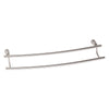 Danze Sonora Collection 24" Curved Brushed Nickel Double Towel Bar