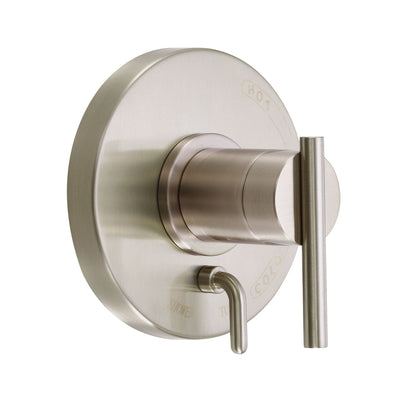 Danze Parma Brushed Nickel Pressure Balance Shower Control with Diverter INCLUDES Rough-in Valve