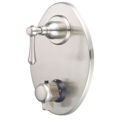 Danze Opulence Brushed Nickel 1/2" Thermostatic Shower Faucet Control INCLUDES Rough-in Valve